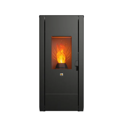 Estufa de pellet KRONE 7 kW negra