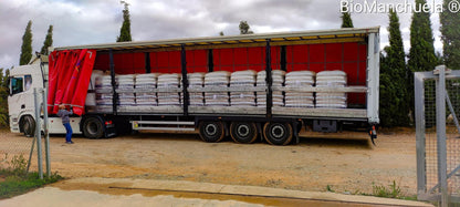 2 Camión completo de 24 palets de Pellets Bioforestal Certificación ENplus A1 en España