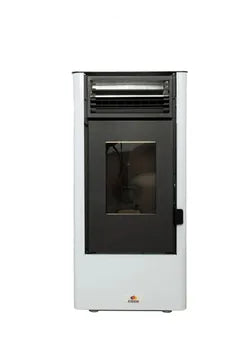 Estufa de pellet WATT 9 kW blanco