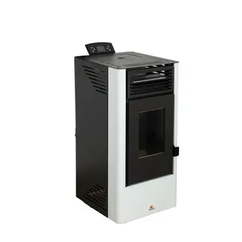 Estufa de pellet WATT 9 kW blanco