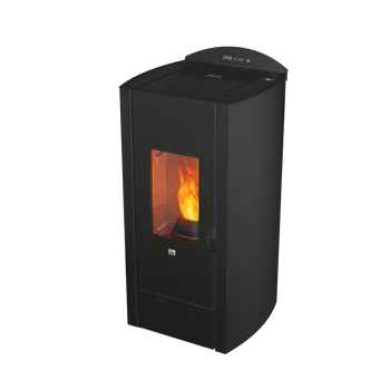 Estufa de pellet KRONE 7 kW negra