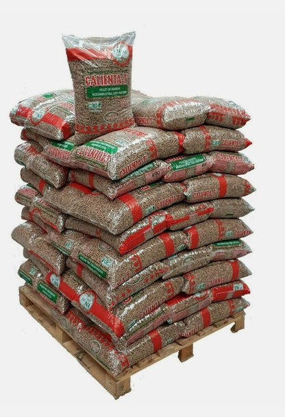 PELLETS CALIENTA PALET 77 SACOS