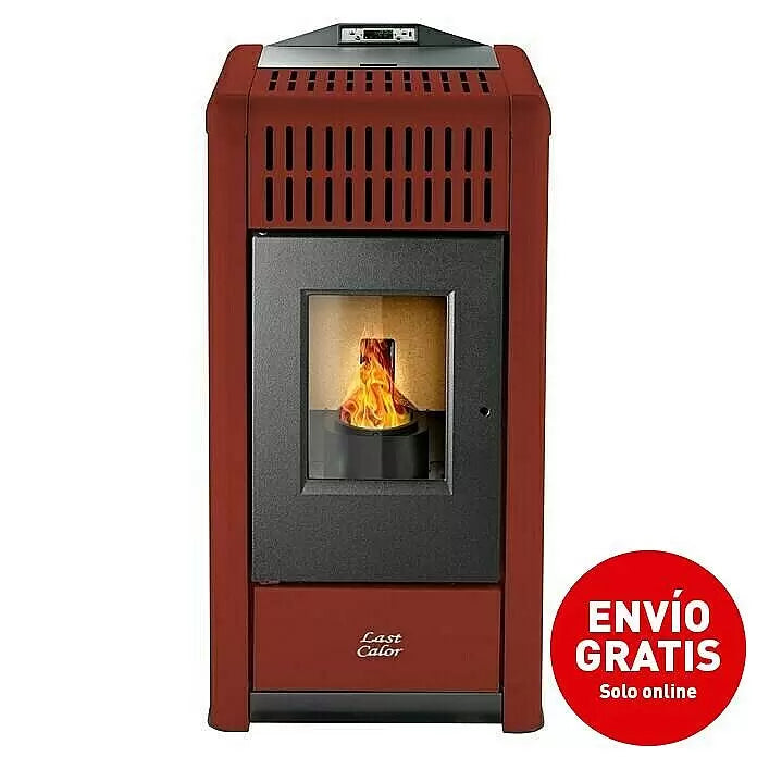 Last Calor Estufa de pellets canalizable Megan
10 kW, Volumen de calefacción: 190 m³, 0,55 kg/h - 2,07 kg/h, Burdeos