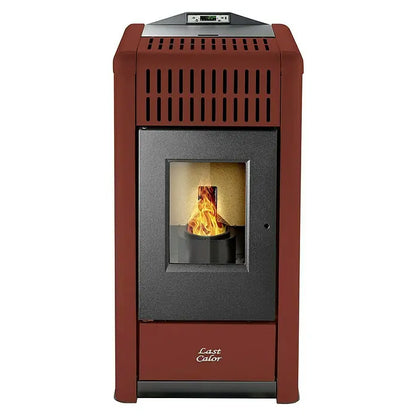 Last Calor Estufa de pellets canalizable Megan
10 kW, Volumen de calefacción: 190 m³, 0,55 kg/h - 2,07 kg/h, Burdeos