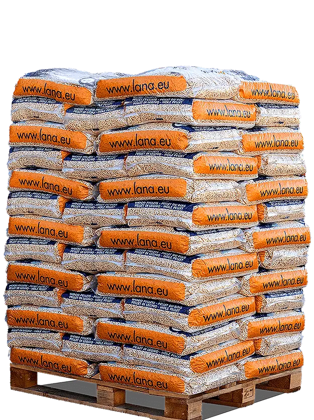 32 bolsas de pellets de Lana