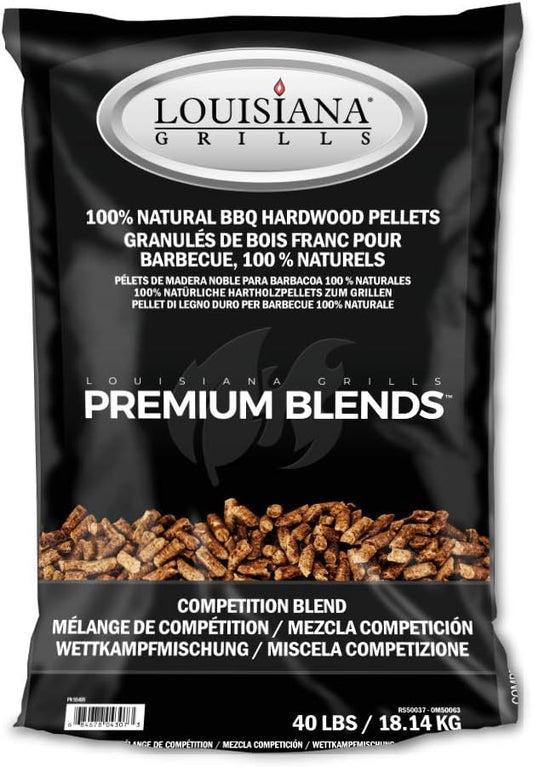 Louisiana Grills 55405 pellets para barbacoa, 40 libras, madera