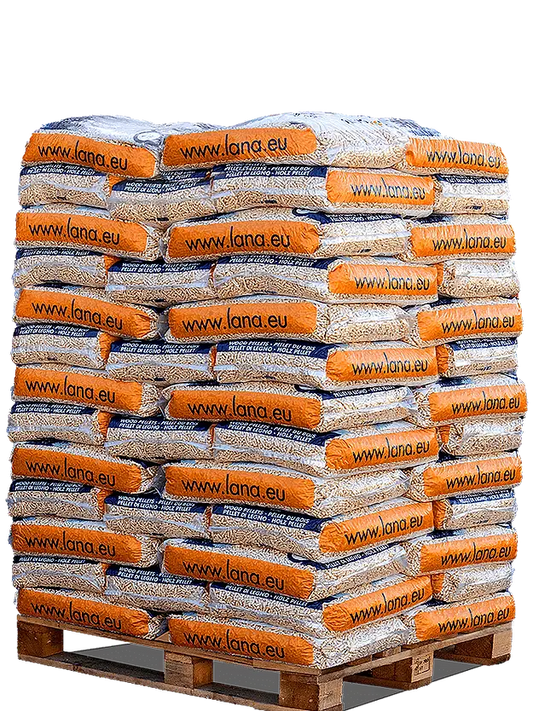 Paleta de pellets Lana 70 sacos de pellets