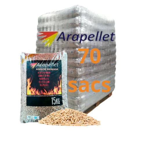 pellets Arapellet de 70 sacos