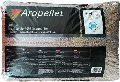 pellets Arapellet de 70 sacos