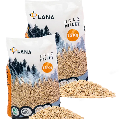 32 bolsas de pellets de Lana