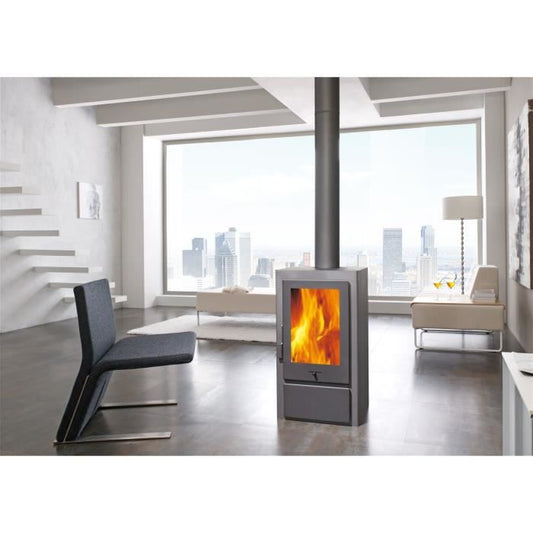 ESTUFA DE LEÑA FJORD SAND ECODISEÑO