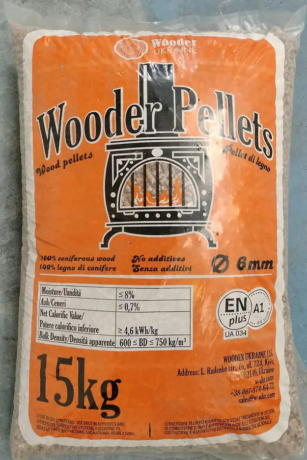 150 Bolsas de pellets Wooder