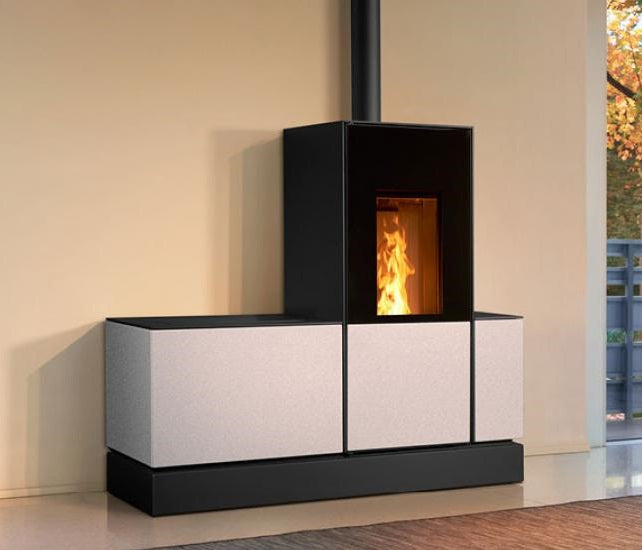 Estufa pellets Piazzetta 11kw